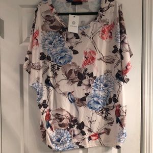 Floral summer tshirt